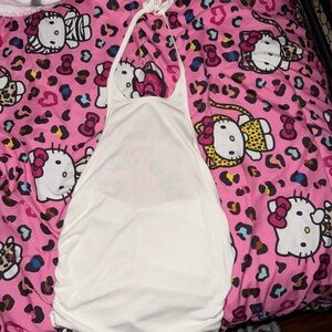 Medium Heart Hips White Knit Top